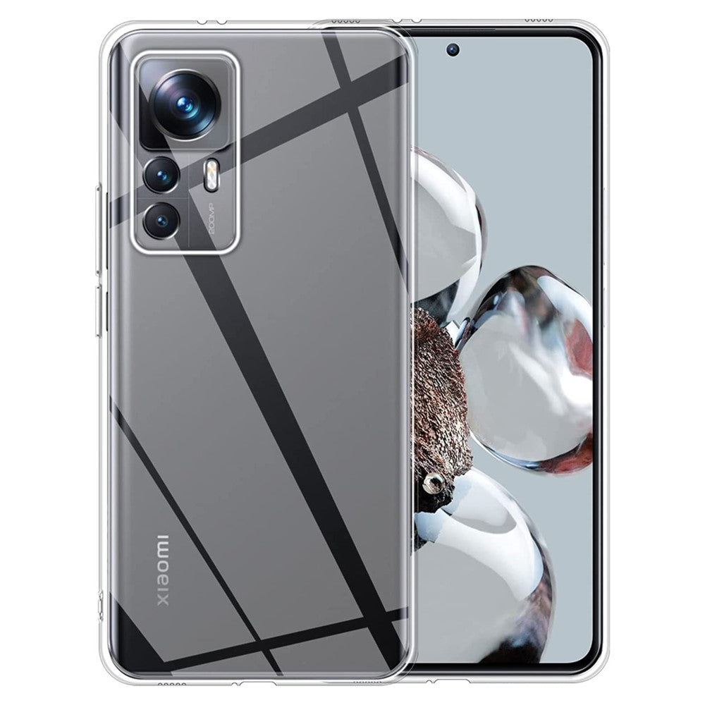 For Xiaomi Redmi K50 Ultra 5G / 12T 5G Anti-Fingerprint Phone Cover HD Clear Phone Protective Case