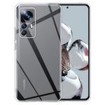 Transparent TPU-skal för Xiaomi 12T Pro 5G, Anti-fingeravtrycksskyddande mobilskydd
