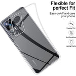 Transparent TPU Case for Xiaomi 12T Pro 5G , Anti-fingerprint Phone Protective Cover