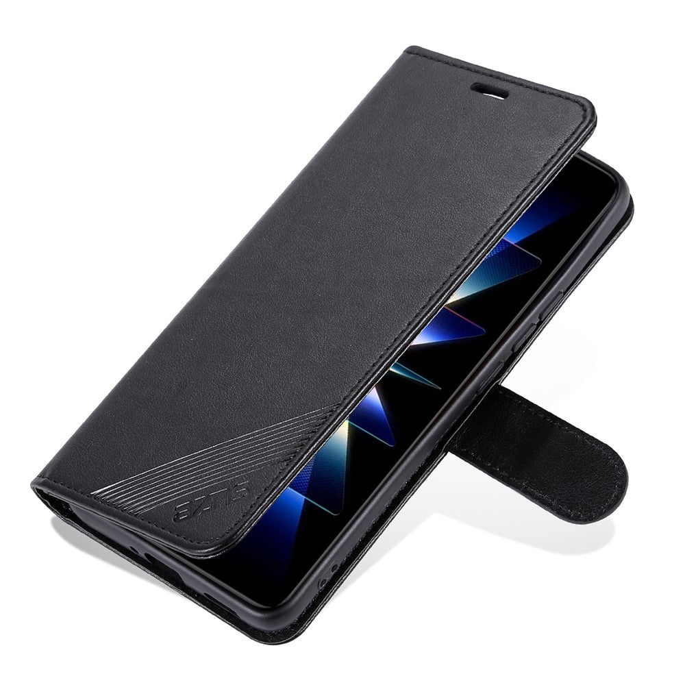 AZNS Phone Leather Case for Xiaomi Poco F5 Pro 5G / Redmi K60 Pro 5G / K60 5G Stand Wallet Protective Phone Cover
