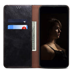 Stand Phone Case for Oppo A1 Pro 5G / Reno8 T 5G Waxy Crazy Horse Texture Leather Wallet Phone Cover