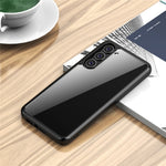 IPAKY For Samsung Galaxy S23 Anti-drop Phone Case TPU + PC Transparent Cell Phone Cover