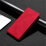 For Honor X40 5G / X9a 5G / Magic5 Lite 5G Skin-touch Phone Case Card Holder Leather Stand Anti-drop Cover