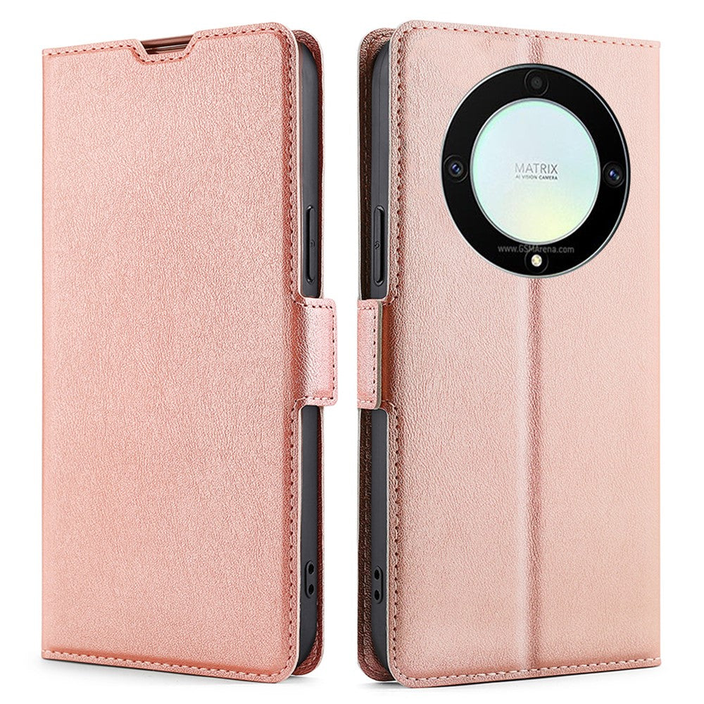 Telefoncover til Honor X9a 5G / X40 5G / Magic5 Lite 5G, PU-læder standkortholder telefoncover