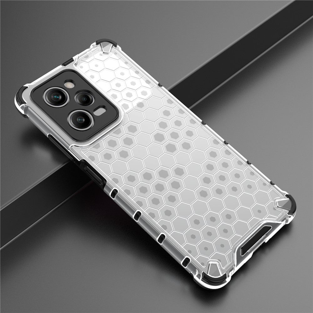 Xiaomi Redmi Note 12 Pro 5G / Note 12 Explorer 5G Honeycomb Texture TPU+PC mobilskal Baksida