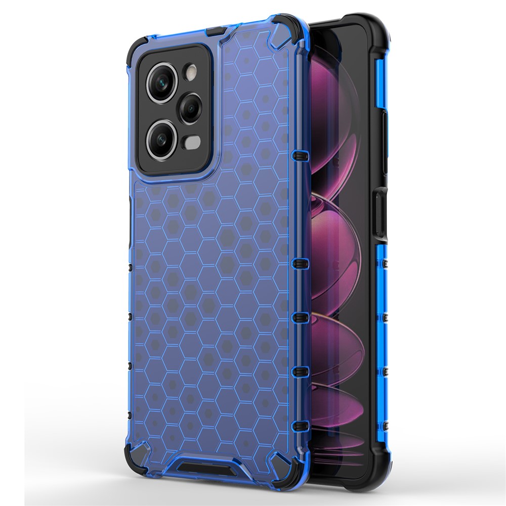 Xiaomi Redmi Note 12 Pro 5G / Note 12 Explorer 5G Honeycomb Texture TPU+PC mobilskal Baksida