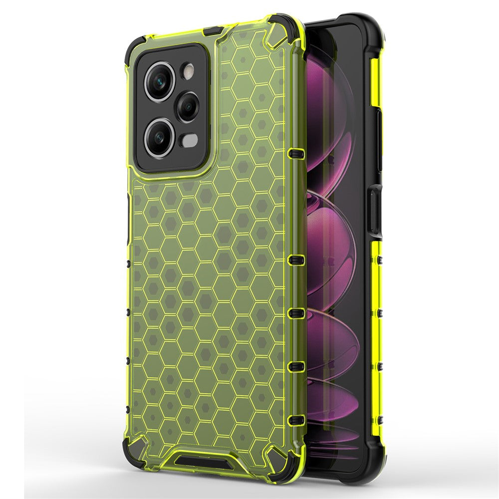 Xiaomi Redmi Note 12 Pro 5G / Note 12 Explorer 5G Honeycomb Texture TPU+PC mobilskal Baksida