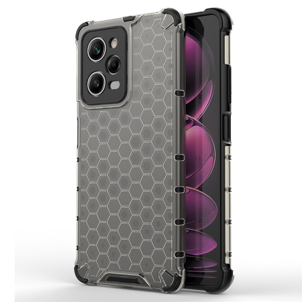 Xiaomi Redmi Note 12 Pro 5G / Note 12 Explorer 5G Honeycomb Texture TPU+PC mobilskal Baksida
