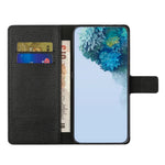 For Samsung Galaxy A24 4G (162.1 x 77.6 x 8.3mm) Litchi Texture Phone Case Stand Wallet Leather Phone Cover