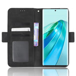 For Honor X9a 5G / X40 5G / Magic5 Lite 5G Leather Phone Case Stand Wallet Multiple Card Holder Phone Cover