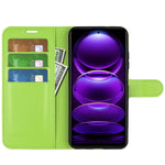 For Xiaomi Redmi Note 12 Pro+ 5G Litchi Texture Wallet Phone Cover with Stand