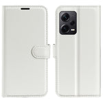 For Xiaomi Redmi Note 12 Pro+ 5G Litchi Texture Wallet Phone Cover with Stand