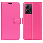 For Xiaomi Redmi Note 12 Pro+ 5G Litchi Texture Wallet Phone Cover with Stand
