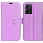 For Xiaomi Redmi Note 12 Pro+ 5G Litchi Texture Wallet Phone Cover with Stand
