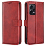 For Xiaomi Redmi Note 12 Pro+ 5G Phone Case Calf Texture Stand Wallet Cover
