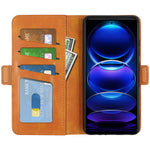 For Xiaomi Redmi Note 12 Pro 5G / Note 12 Pro Speed 5G / Poco X5 Pro 5G Phone Stand Case PU Leather Wallet Phone Cover