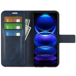 For Xiaomi Redmi Note 12 Pro 5G / Note 12 Pro Speed 5G / Poco X5 Pro 5G Cell Phone Case Calf Texture Stand Wallet Flip Cover