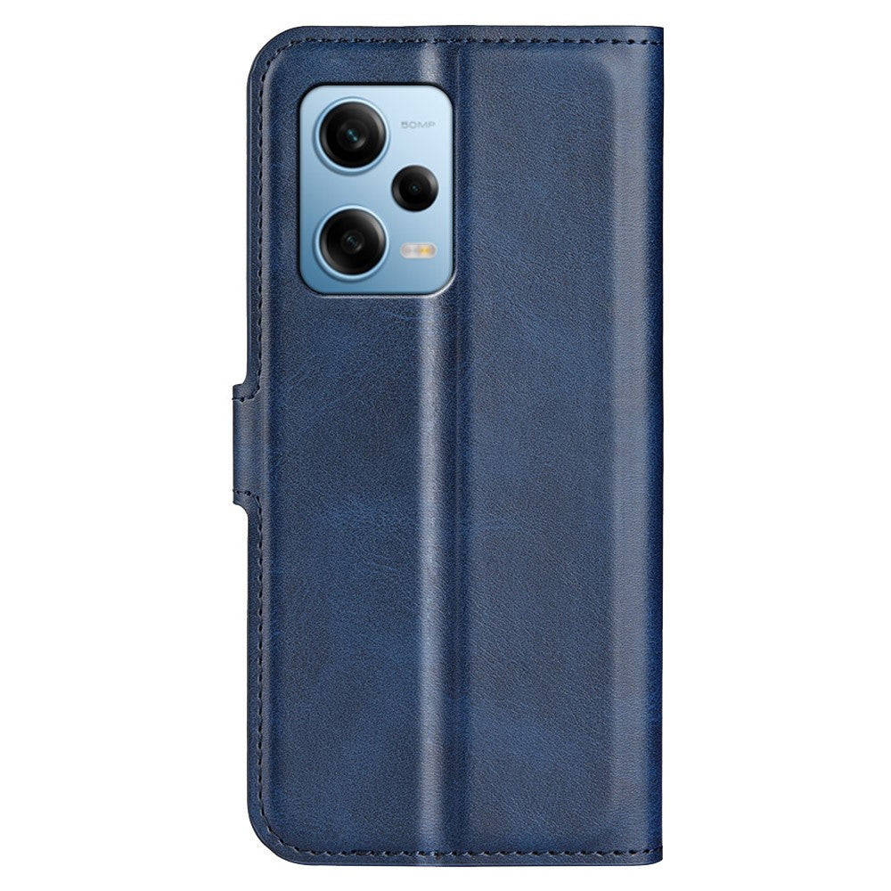 For Xiaomi Redmi Note 12 Pro 5G / Note 12 Pro Speed 5G / Poco X5 Pro 5G Cell Phone Case Calf Texture Stand Wallet Flip Cover