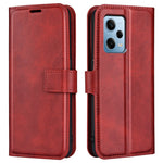 For Xiaomi Redmi Note 12 Pro 5G / Note 12 Pro Speed 5G / Poco X5 Pro 5G Cell Phone Case Calf Texture Stand Wallet Flip Cover