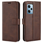 For Xiaomi Redmi Note 12 Pro 5G / Note 12 Pro Speed 5G / Poco X5 Pro 5G Cell Phone Case Calf Texture Stand Wallet Flip Cover