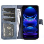 For Xiaomi Redmi Note 12 Pro 5G / Note 12 Pro Speed 5G / Poco X5 Pro 5G Dual Color Splicing Wallet Stand PU Leather Cover