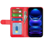 For Xiaomi Redmi Note 12 Pro 5G / Note 12 Pro Speed 5G / Poco X5 Pro 5G Leather Wallet Case Crazy Horse Texture Stand Cover