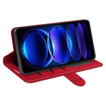 For Xiaomi Redmi Note 12 Pro 5G / Note 12 Pro Speed 5G / Poco X5 Pro 5G Leather Wallet Case Crazy Horse Texture Stand Cover