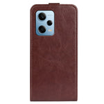 For Xiaomi Redmi Note 12 Pro 5G / Note 12 Pro Speed 5G / Poco X5 Pro 5G Vertical Flip PU Leather Crazy Horse Texture Card Holder Case