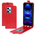 For Xiaomi Redmi Note 12 Pro 5G / Note 12 Pro Speed 5G / Poco X5 Pro 5G Vertical Flip PU Leather Crazy Horse Texture Card Holder Case