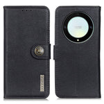 KHAZNEH For Honor X9a 5G / Magic5 Lite 5G / X40 5G Anti-drop Phone Case Cowhide Texture Leather Cover Wallet Stand