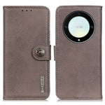 KHAZNEH For Honor X9a 5G / Magic5 Lite 5G / X40 5G Anti-drop Phone Case Cowhide Texture Leather Cover Wallet Stand