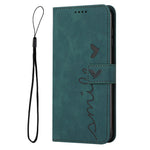For Xiaomi Poco F5 Pro 5G / Redmi K60 Pro 5G / K60 5G Phone Stand Case PU Leather Imprinted Heart Shape Wallet Phone Cover with Strap