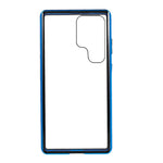 For Samsung Galaxy S23 Ultra Full Body Case Magnetic Tempered Glass Double-Sided Phone Case