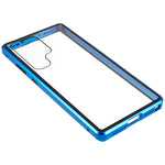 For Samsung Galaxy S23 Ultra Full Body Case Magnetic Tempered Glass Double-Sided Phone Case