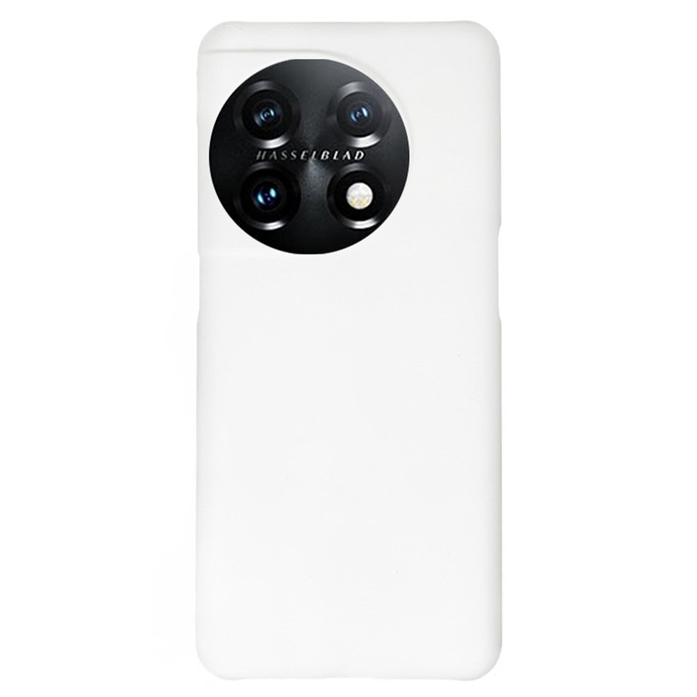 OnePlus 11 5G gummibelagt texturerat mobilskal hårt PC anti-fingeravtrycksmobilskal