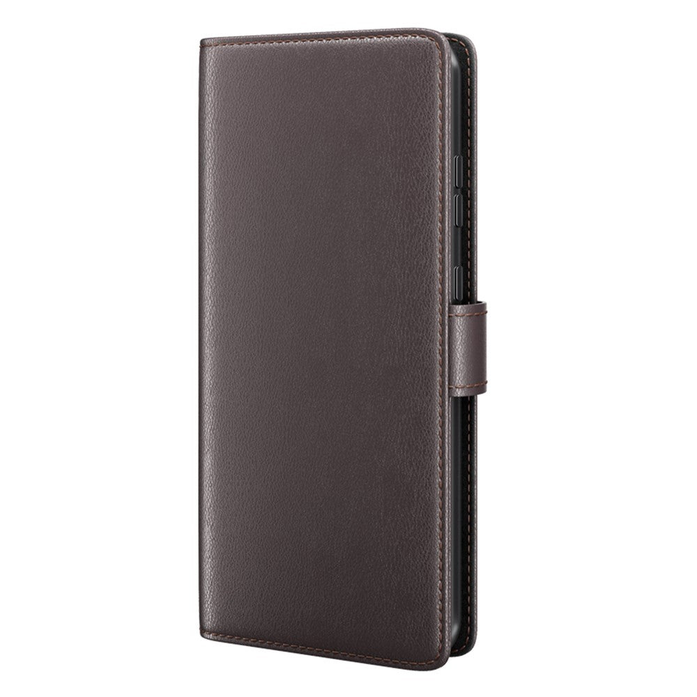 For Xiaomi Poco F5 Pro 5G / Redmi K60 Pro 5G / K60 5G Case Genuine Split Leather Phone Cover with Wallet Stand