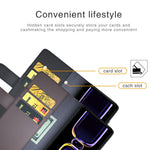 For Xiaomi Poco F5 Pro 5G / Redmi K60 Pro 5G / K60 5G Case Genuine Split Leather Phone Cover with Wallet Stand