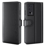 For Xiaomi Poco F5 Pro 5G / Redmi K60 Pro 5G / K60 5G Case Genuine Split Leather Phone Cover with Wallet Stand
