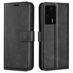 For Xiaomi Redmi K60E 5G Cell Phone Case Bag Calf Texture Stand Wallet Mobile Phone Cover