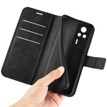 For Xiaomi Redmi K60E 5G Cell Phone Case Bag Calf Texture Stand Wallet Mobile Phone Cover