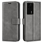 For Xiaomi Redmi K60E 5G Cell Phone Case Bag Calf Texture Stand Wallet Mobile Phone Cover