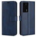 For Xiaomi Redmi K60E 5G Cell Phone Case Bag Calf Texture Stand Wallet Mobile Phone Cover