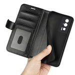 Cell Phone Cover For Xiaomi Poco F5 Pro 5G / Redmi K60 Pro 5G / K60 5G , Crazy Horse Texture Scratch-resistant Leather Wallet Case Stand