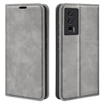 For Xiaomi Poco F5 Pro 5G / Redmi K60 Pro 5G / K60 5G Skin-touch Feeling Magnetic Auto-absorbed Wallet Case PU Leather  Flip Stand Phone Cover