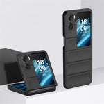 Skin-touch Phone Case for Oppo Find N2 Flip 5G Rugged Hard PC Protective Phone Cover