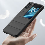 Skin-touch Phone Case for Oppo Find N2 Flip 5G Rugged Hard PC Protective Phone Cover