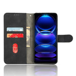 Xiaomi Poco X5 5G / Redmi Note 12 5G (Global) / (Indien) / (Kina) Skin-touch PU-läder Flip-stativ mobilskal Fallsäkert Plånboksfodral
