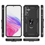 Til Samsung Galaxy A54 5G Stødsikkert Telefoncover Militærkvalitet Telefonbagcover med Ring Kickstand