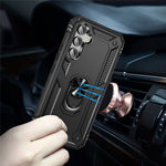 Til Samsung Galaxy A54 5G Stødsikkert Telefoncover Militærkvalitet Telefonbagcover med Ring Kickstand