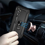 Til Samsung Galaxy A34 5G Ring Holder Kickstand Cover TPU + PC Beskyttende Telefoncover